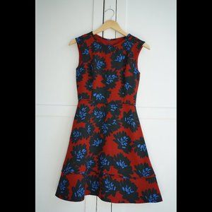 Euc J. Crew Fireworks Dress, Size 0 - image 1